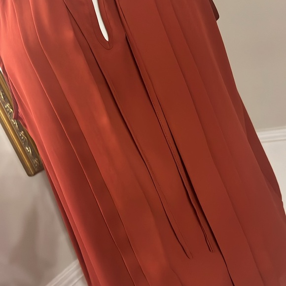 J Crew Sleeveless Rust Colored Tank Top Blouse. Large. - Picture 3 of 7